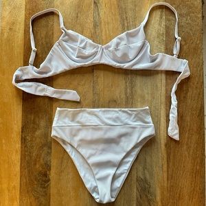 Beach Babe - Rae white bikini set